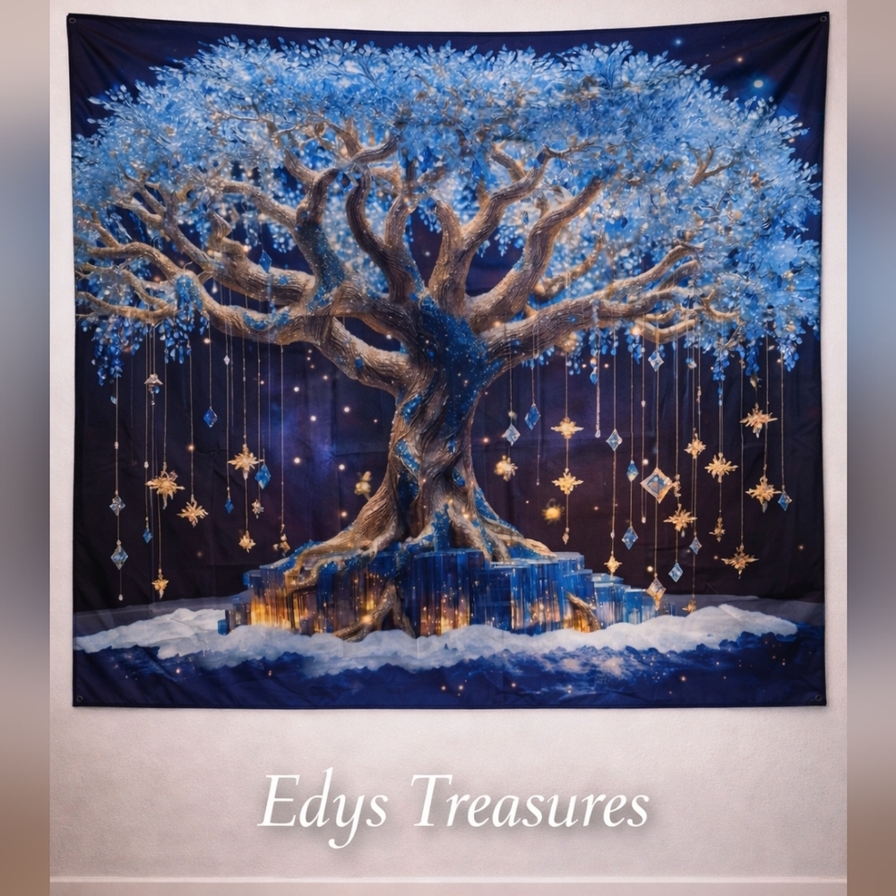 Mystical Tree of Life Tapestry NWOT